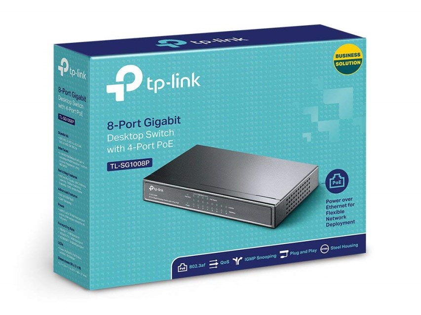 TP-LINK TL-SG1008P 8 Port - 4 PoE
